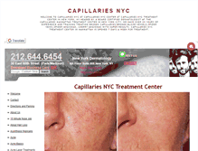 Tablet Screenshot of capillariesnyc.org